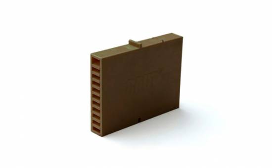 Вентиляционно-осушающая коробочка BAUT коричневая, 80*60*10 мм