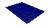 Металлочерепица модерн 0,45 PE RAL 5005 сигнальный синий