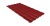 Металлочерепица кредо GL 0,5 Quarzit RAL 3011 коричнево-красный